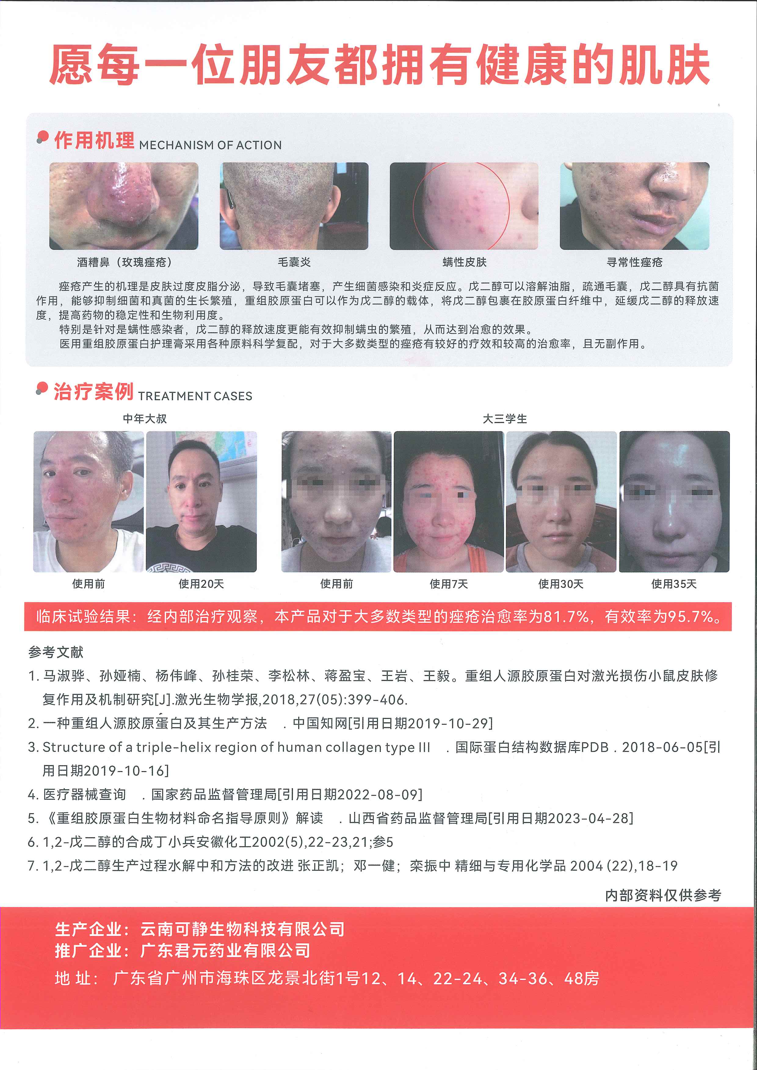 醫(yī)用重組膠原蛋白護理膏